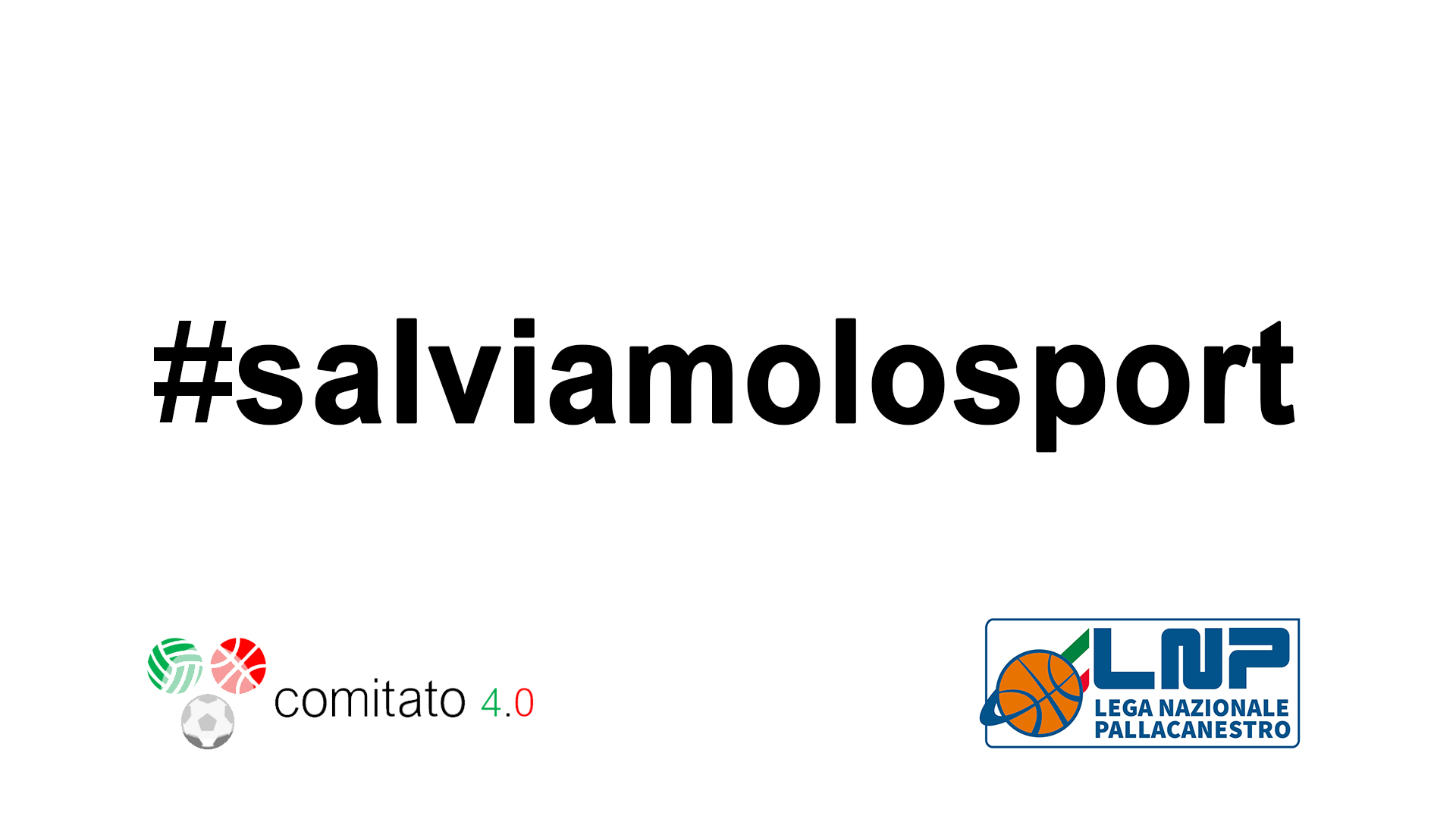 Banner #salviamolosport LNP
